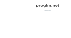 Desktop Screenshot of progim.net