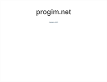 Tablet Screenshot of progim.net